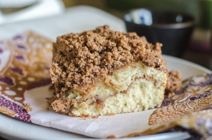 Cinnamon Streusel Coffee Cake
 Cinnamon Coffee Cake with Streusel Crumb Topping • Go Go