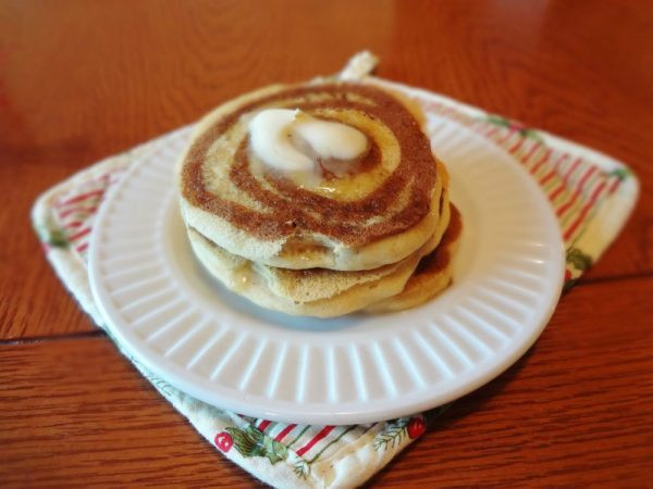 Cinnamon Swirl Pancakes
 Gluten Free Cinnamon Swirl Pancakes • The Fit Cookie