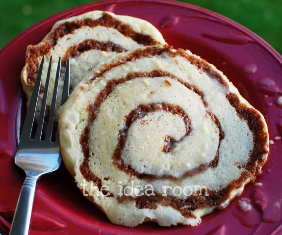 Cinnamon Swirl Pancakes
 15 Silly Ways to Make Breakfast Fun