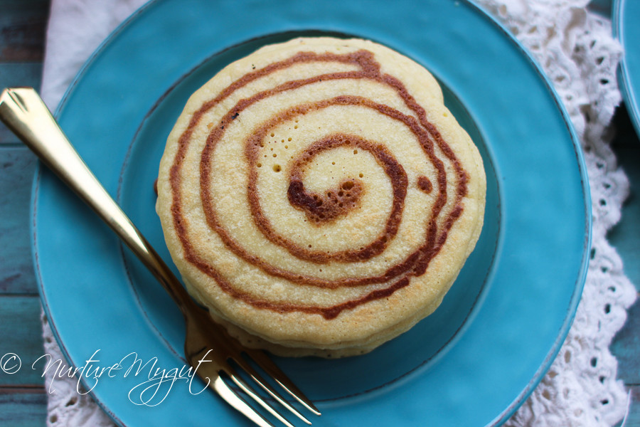 Cinnamon Swirl Pancakes
 Paleo Cinnamon Swirl Pancakes Tutorial