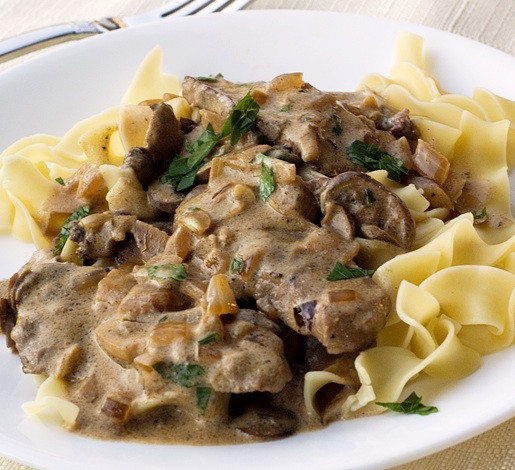 Classic Beef Stroganoff
 Classic fort Food Beef Stroganoff The Artful