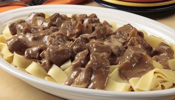 Classic Beef Stroganoff
 Classic Beef Stroganoff