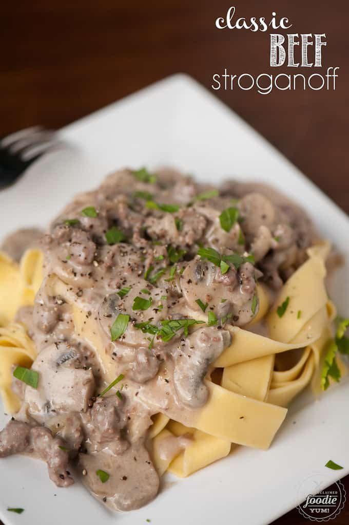 Classic Beef Stroganoff
 Classic Beef Stroganoff Easy Recipe