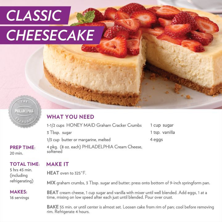 Classic Cheesecake Recipe
 Classic Cheesecake Recipe — Dishmaps