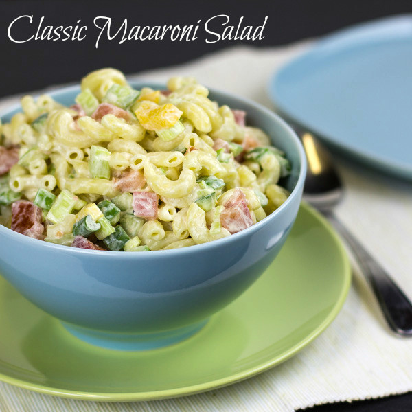 Classic Macaroni Salad
 Classic Macaroni Salad Recipe easy mayo based dressing