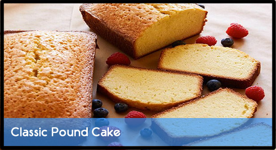 Classic Pound Cake Recipe
 Classic Pound Cake