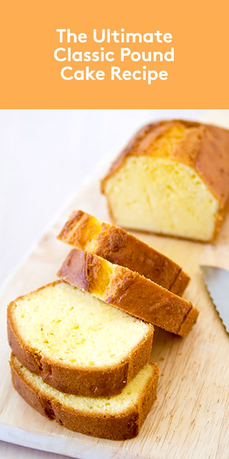 Classic Pound Cake Recipe
 Classic Pound Cake Recipe