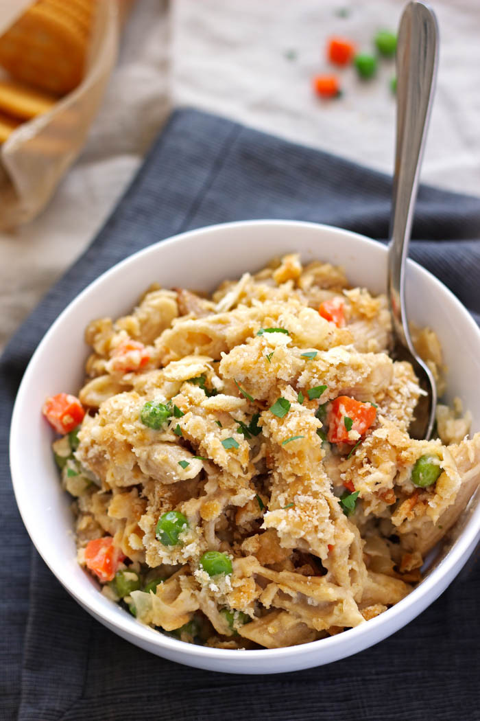 Classic Tuna Casserole
 Tuna Noodle Casserole – Pass the Challah