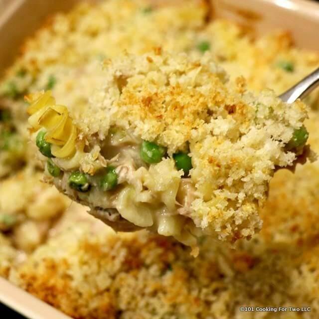 Classic Tuna Casserole
 Classic Tuna Noodle Casserole with Parmesan Topping