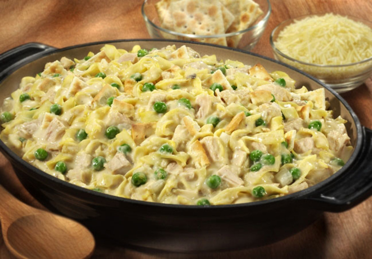 Classic Tuna Casserole
 The Classic Tuna Noodle Casserole