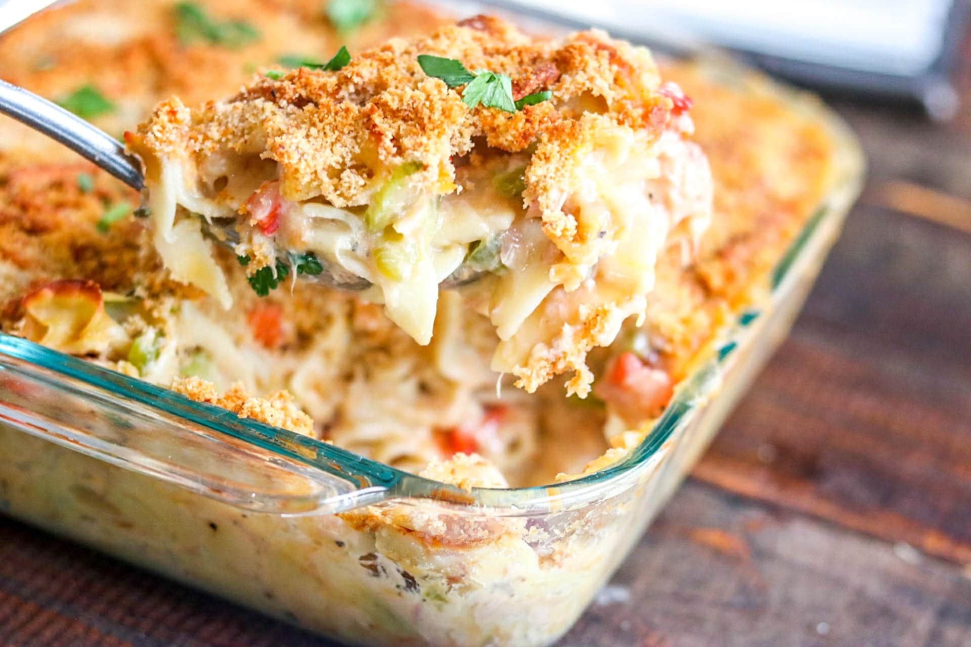 Classic Tuna Casserole
 Weeknight Classic Tuna Noodle Casserole