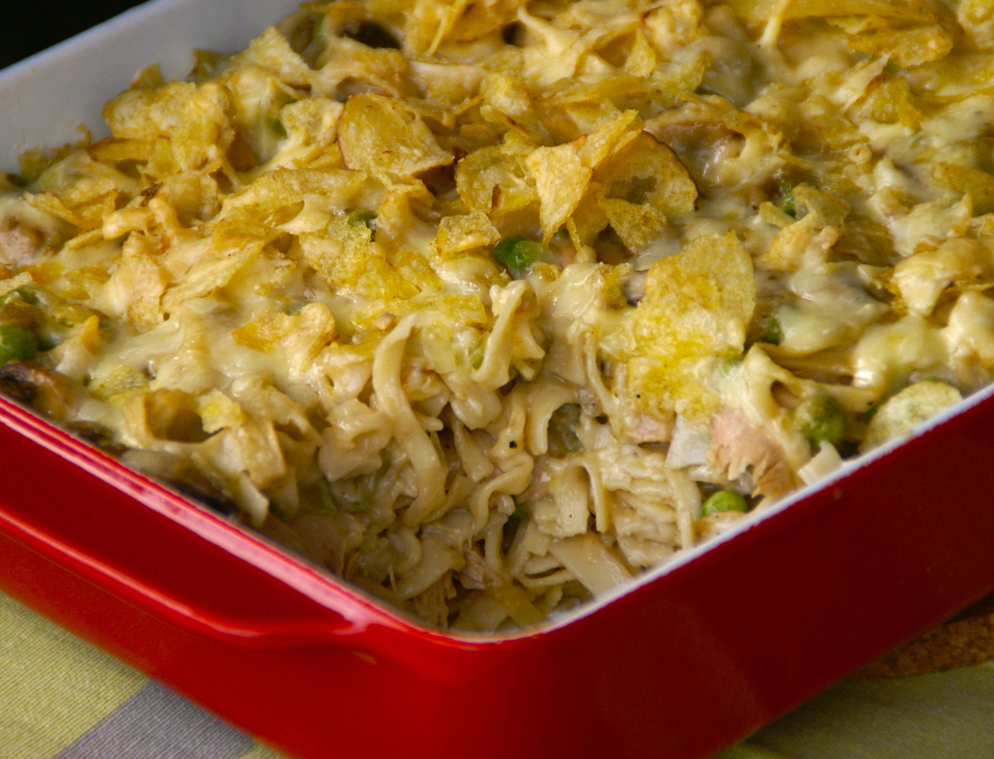 Classic Tuna Casserole
 American Classic Tuna casserole