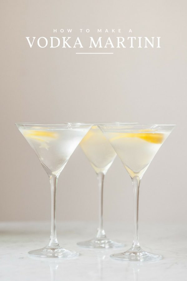 Classic Vodka Drinks
 Classic Vodka Martini with a Twist The Sweetest Occasion