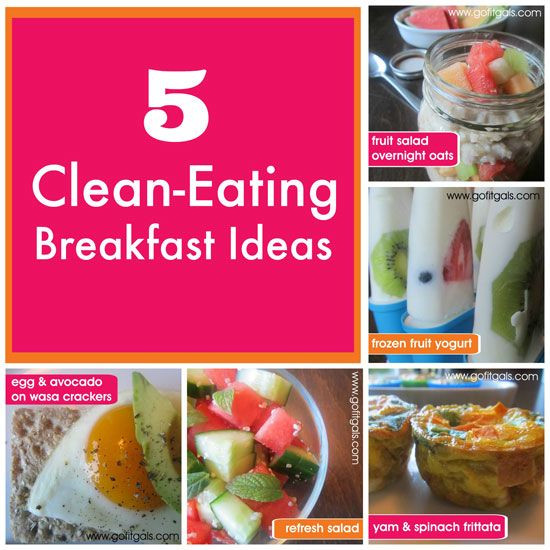 Clean Eating Breakfast Ideas
 17 Best images about Breakfast on Pinterest