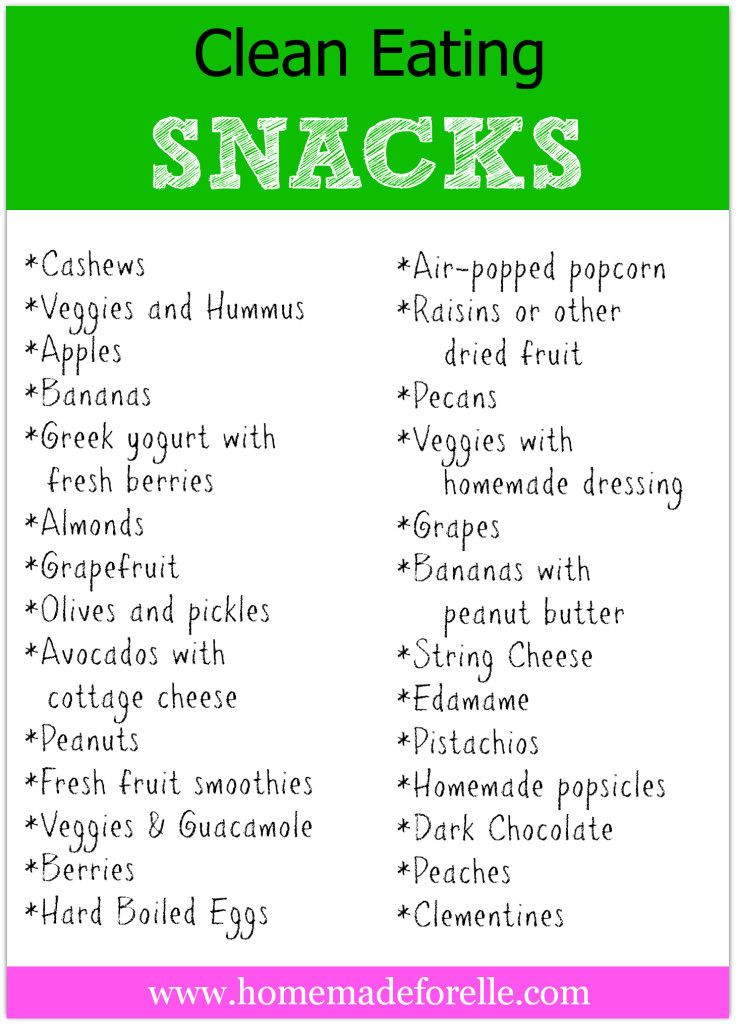 Clean Eating Snacks
 Clean Eating Snacks