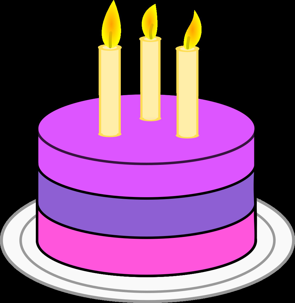 Clipart Birthday Cake
 lineLabels Clip Art Birthday Cake