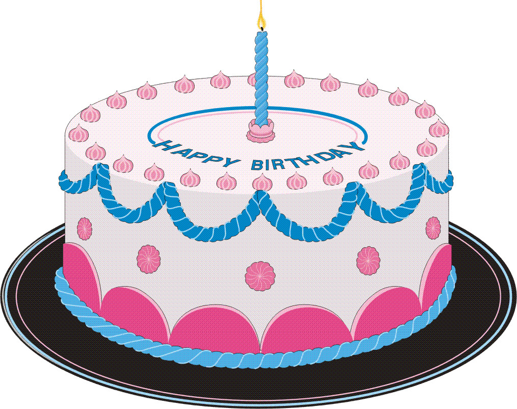 Clipart Birthday Cake
 Chocolate birthday cake clipart vector and pictures