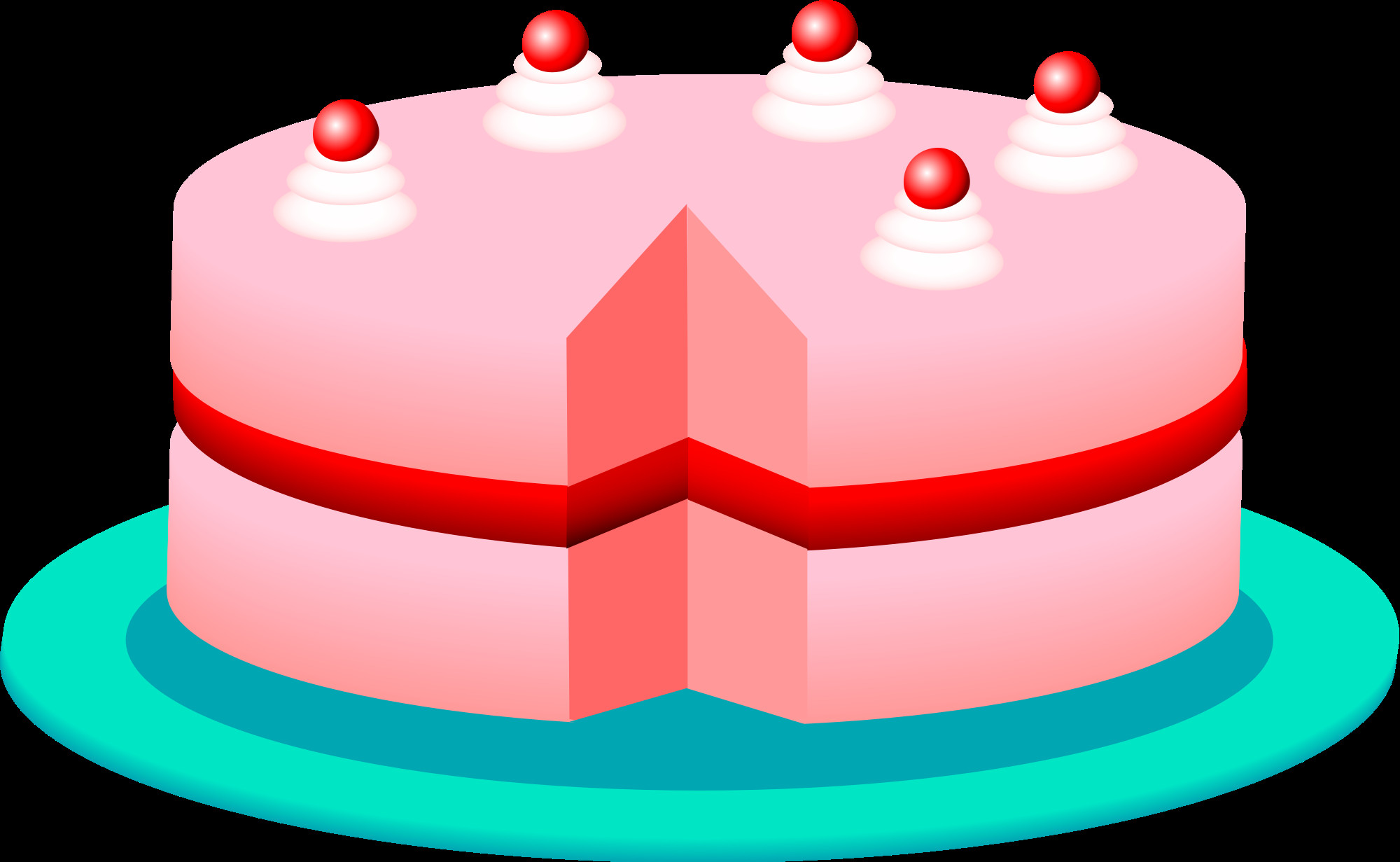 Clipart Birthday Cake
 Free Birthday Cake Clip Arts Free And Vectors🤷