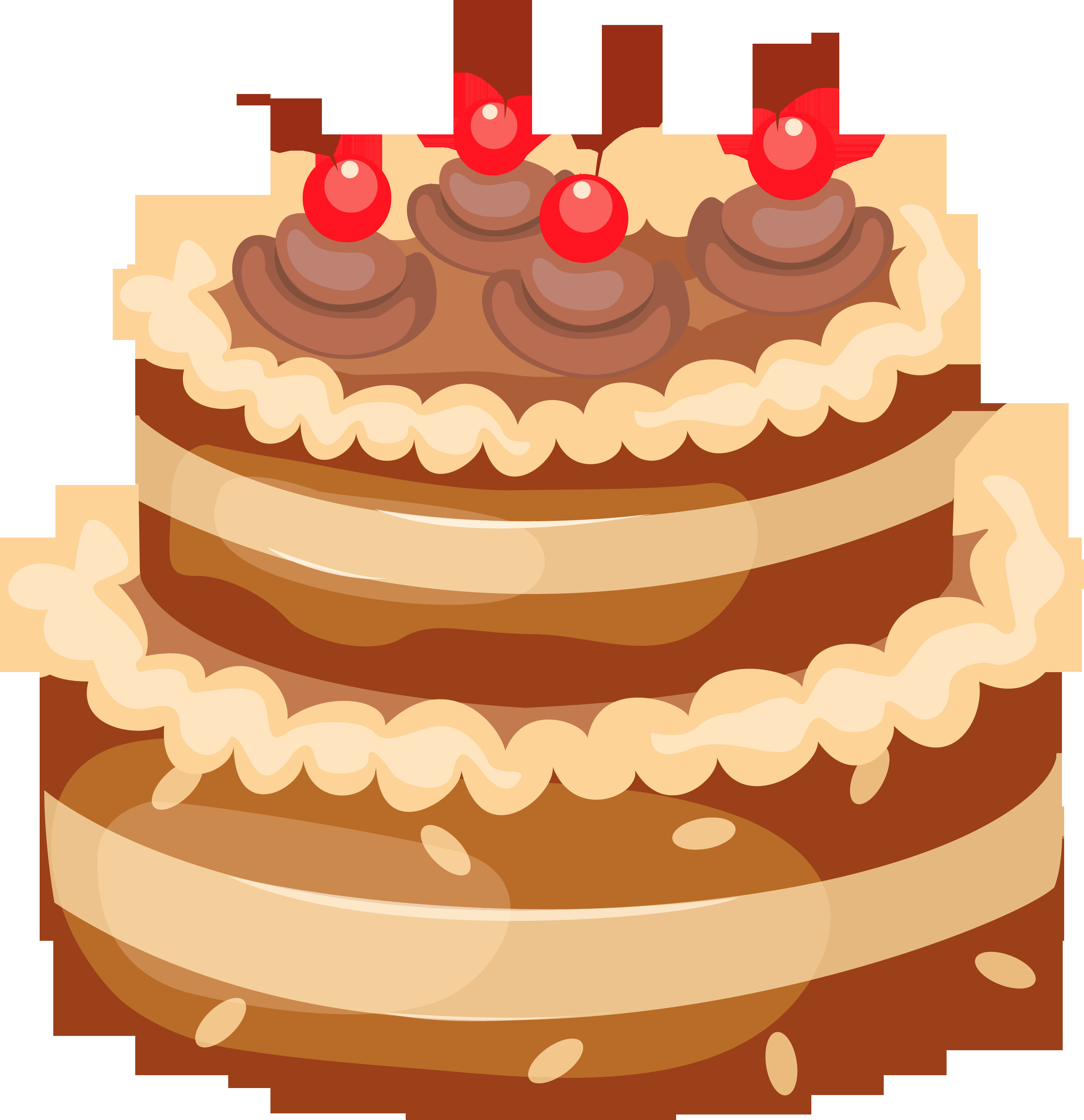 Clipart Birthday Cake
 Free Cake Clip Art Clipartix