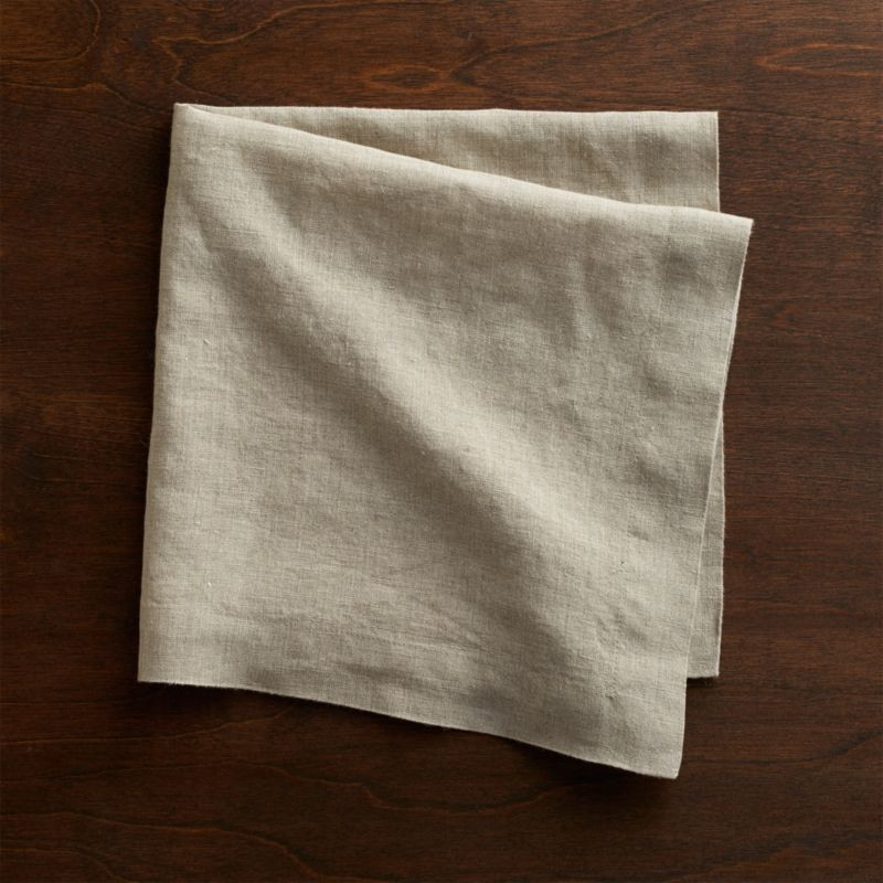 Cloth Dinner Napkins
 Helena Dark Natural Linen Dinner Napkin Reviews