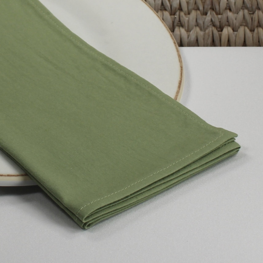 Cloth Dinner Napkins
 Green fabric napkins dinner napkins cotton cloth napkins