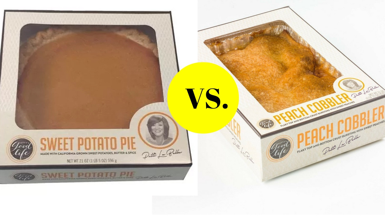 Cobbler Vs Pie
 PATTI S PIE S Sweet Potato VS Peach Cobbler