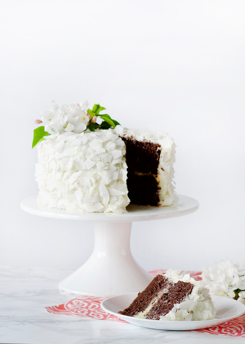 Coconut Cake Frosting
 Chocolate Coconut Cake with Coconut Frosting Obsessive
