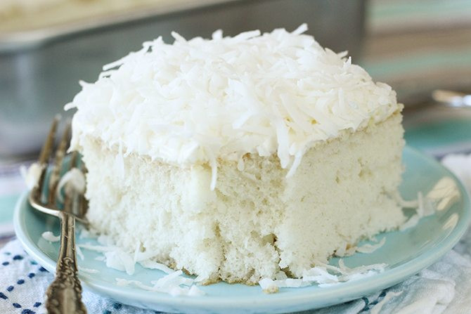 Coconut Cake With Cake Mix
 Easy Coconut Sheet Cake Southern Bite