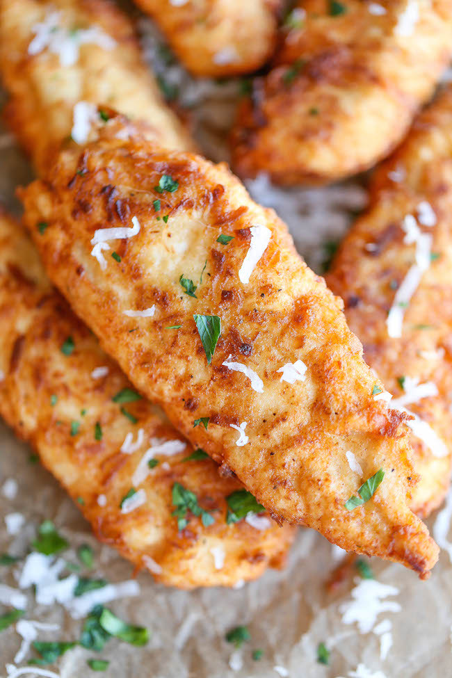 Coconut Chicken Tenders
 Foodista