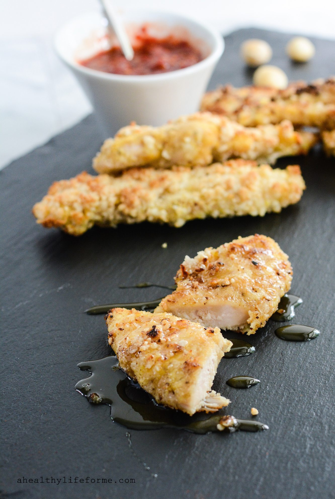 Coconut Chicken Tenders
 Macadamia Coconut Crusted Chicken Tenders gluten free