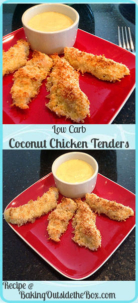 Coconut Chicken Tenders
 Low Carb Coconut Chicken Tenders Recipe Baking Outside