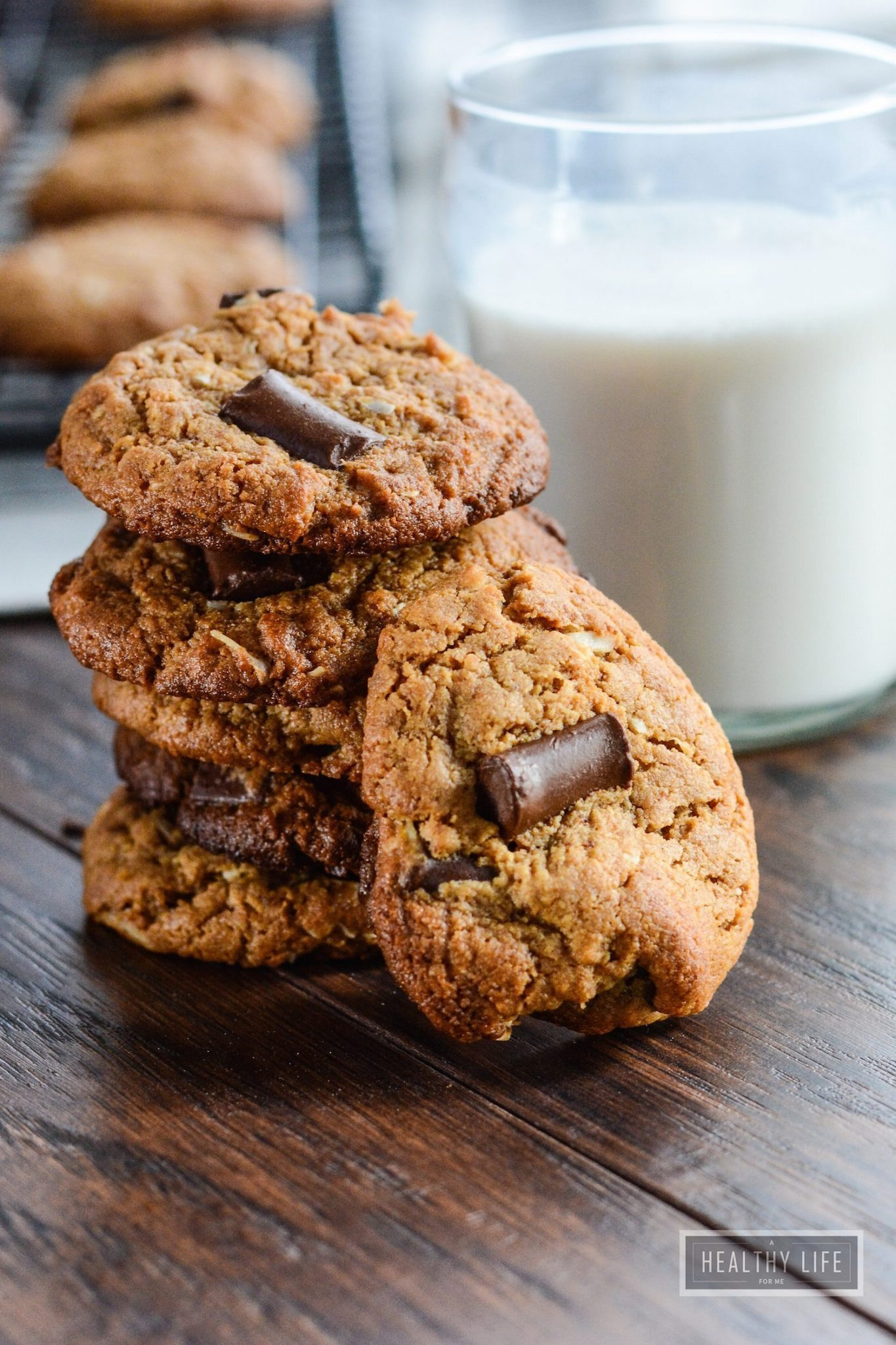 Coconut Chocolate Chip Cookies
 Cashew Coconut Chocolate Chip Cookies paleo gluten free