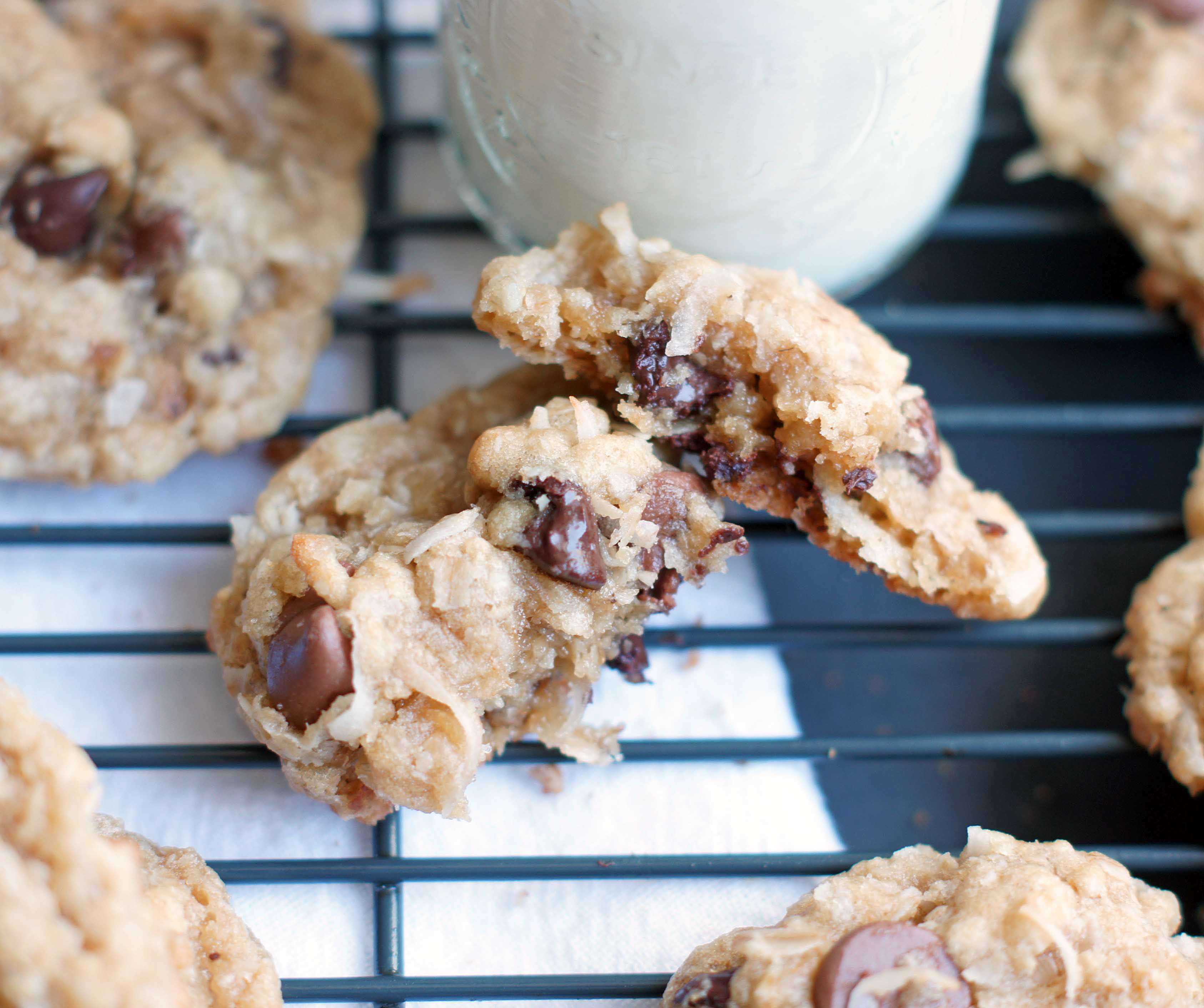 Coconut Chocolate Chip Cookies
 Oatmeal Coconut Chocolate Chip Cookies 5 Boys Baker