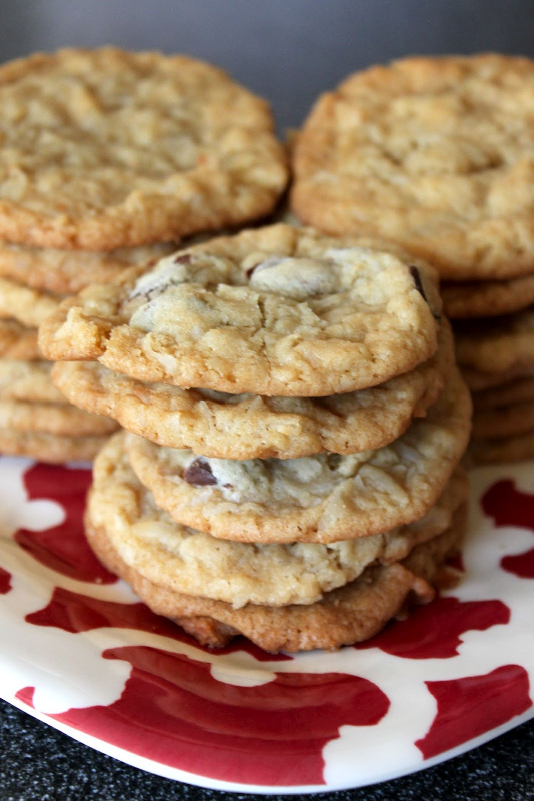 Coconut Chocolate Chip Cookies
 Baked Perfection August 2012