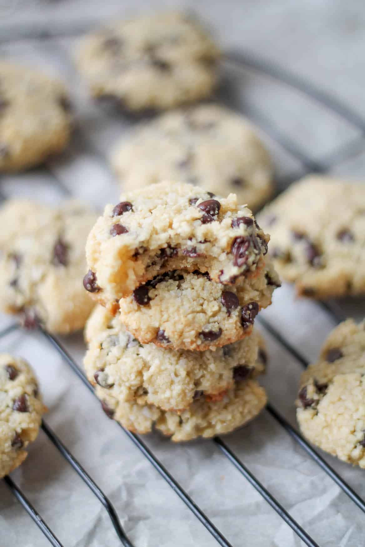 Coconut Chocolate Chip Cookies
 Almond & Coconut Chocolate Chip Cookies Gluten Free