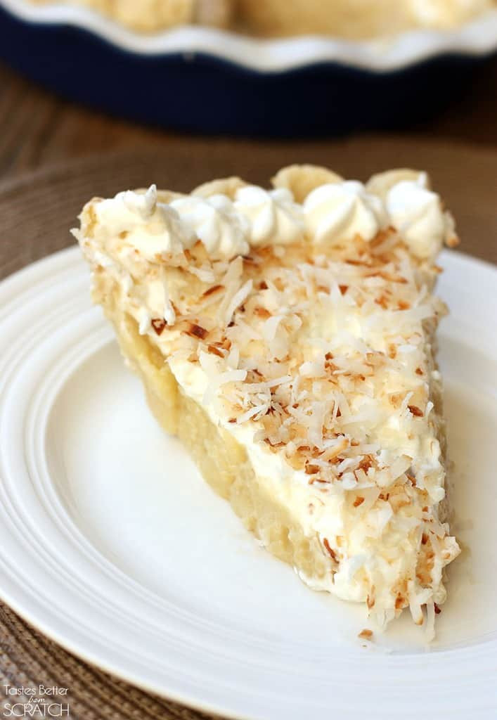 Coconut Cream Pie
 Delicious Coconut Cream Pie Recipe • The Pinning Mama