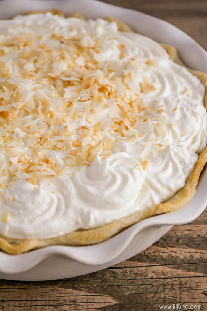 Coconut Cream Pie
 Coconut Cream Pie recipe