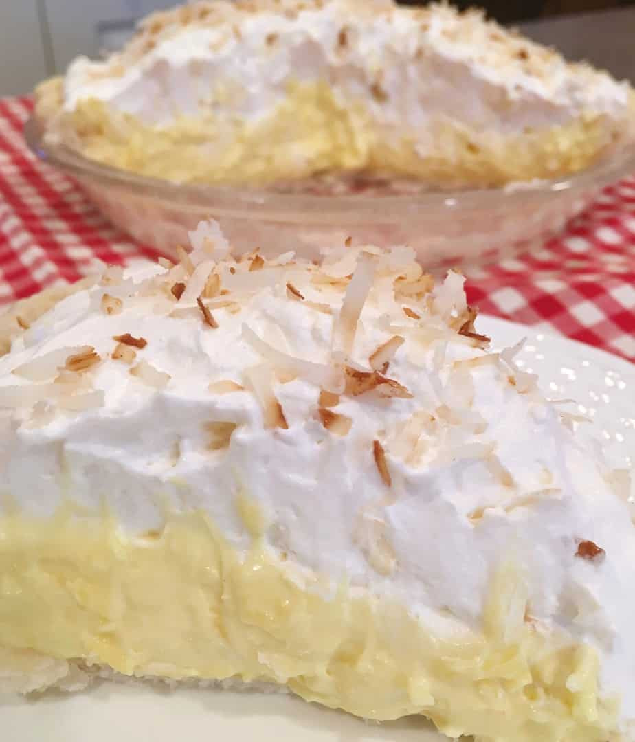 Coconut Cream Pie
 Easy Coconut Cream Pie