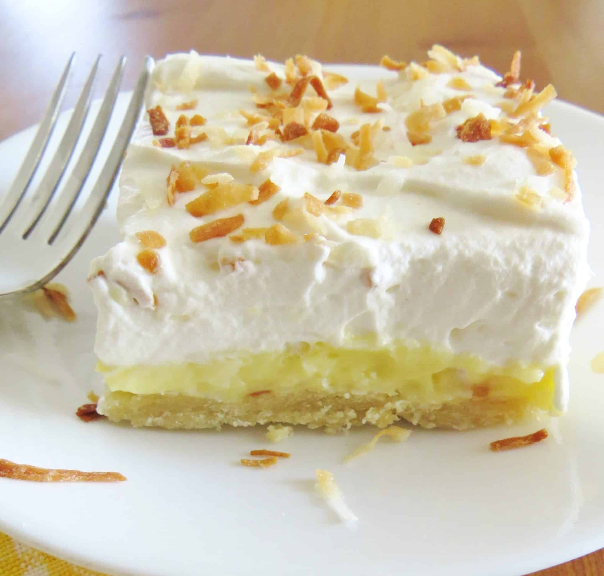 Coconut Cream Pie
 Coconut Cream Pie Bars The Country Cook