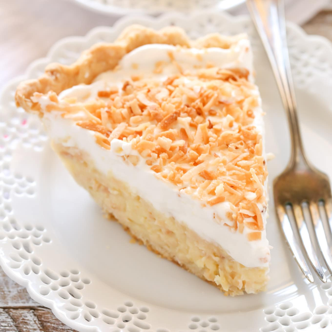 Coconut Cream Pie
 Coconut Cream Pie Live Well Bake ten