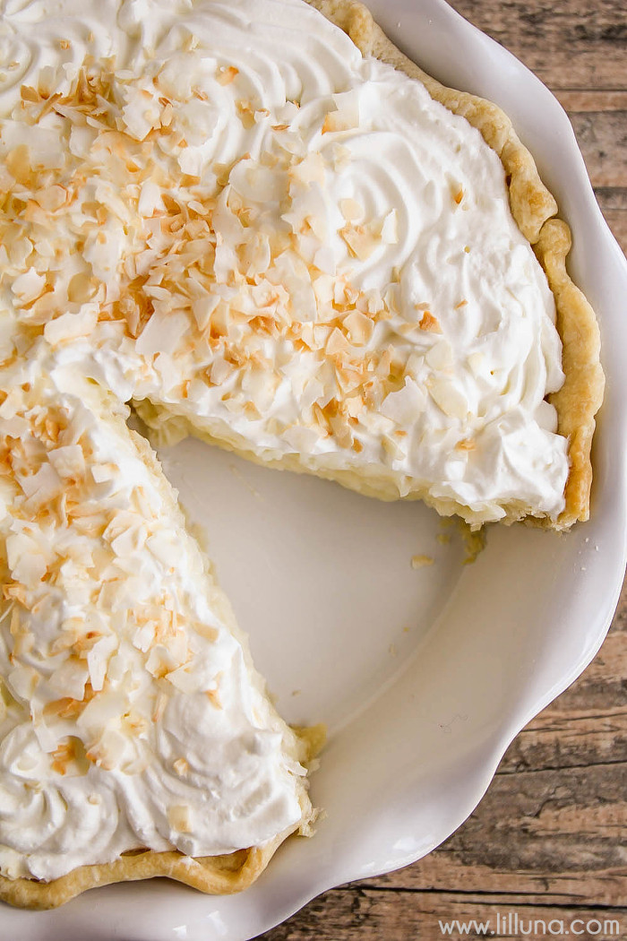 Coconut Cream Pie
 Coconut Cream Pie recipe