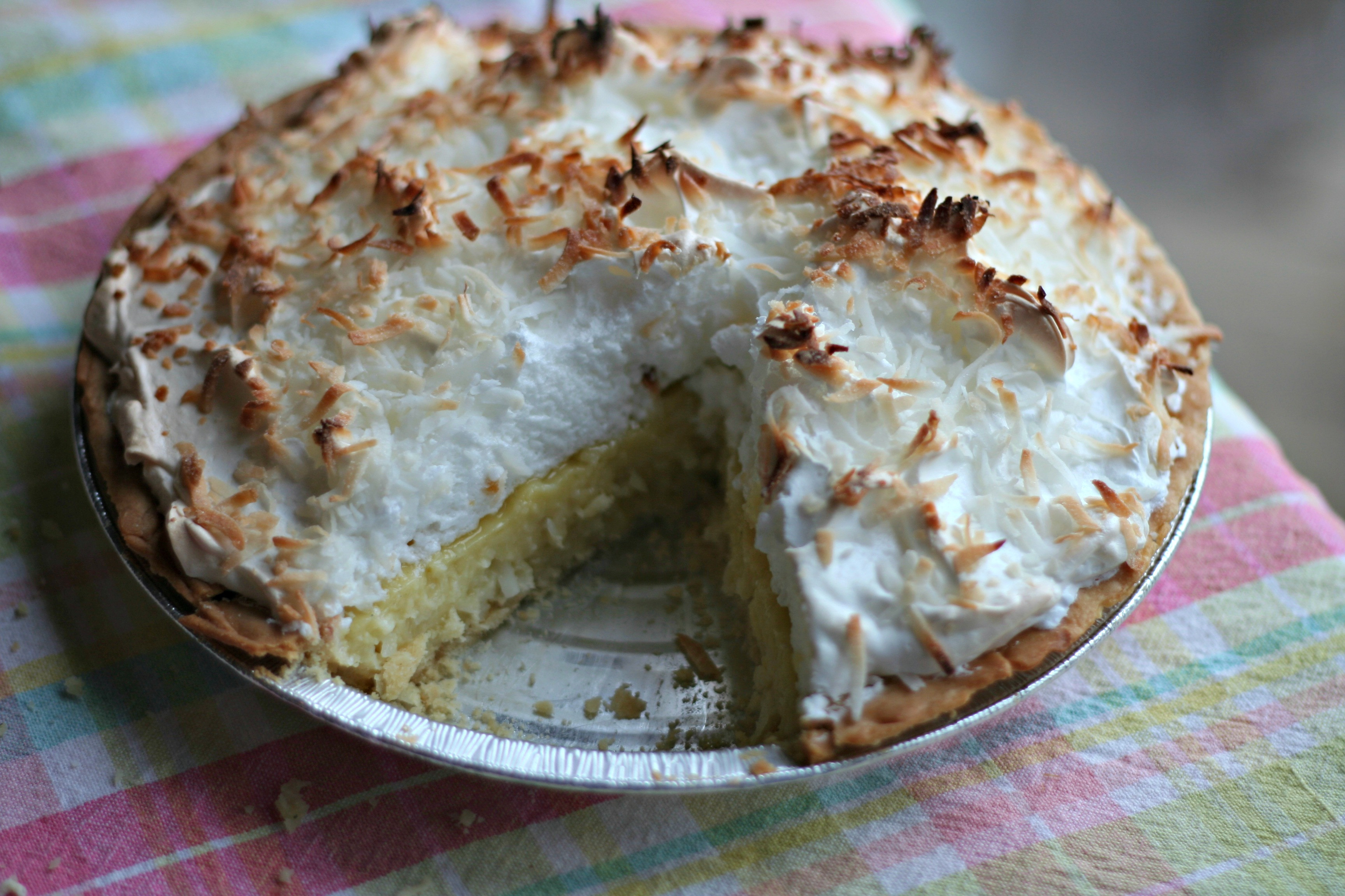 Coconut Cream Pie With Meringue
 coconut meringue pie