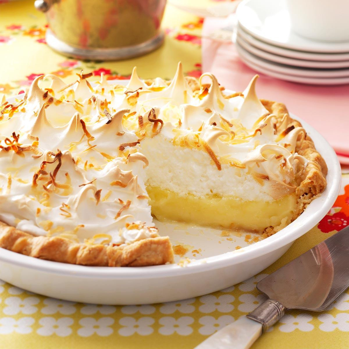 Coconut Cream Pie With Meringue
 Favorite Coconut Meringue Pie Recipe