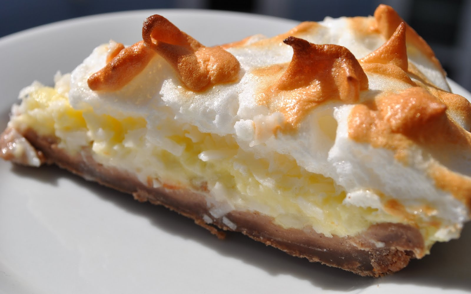 Coconut Cream Pie With Meringue
 Baking Powders Coconut cream meringue pie