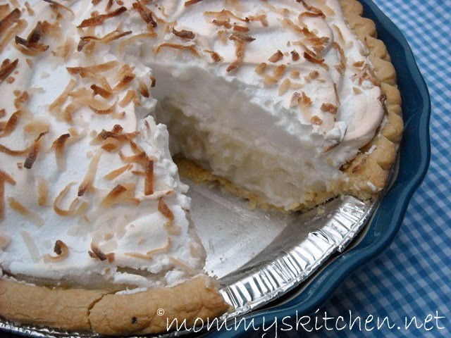 Coconut Cream Pie With Meringue
 easy coconut meringue pie