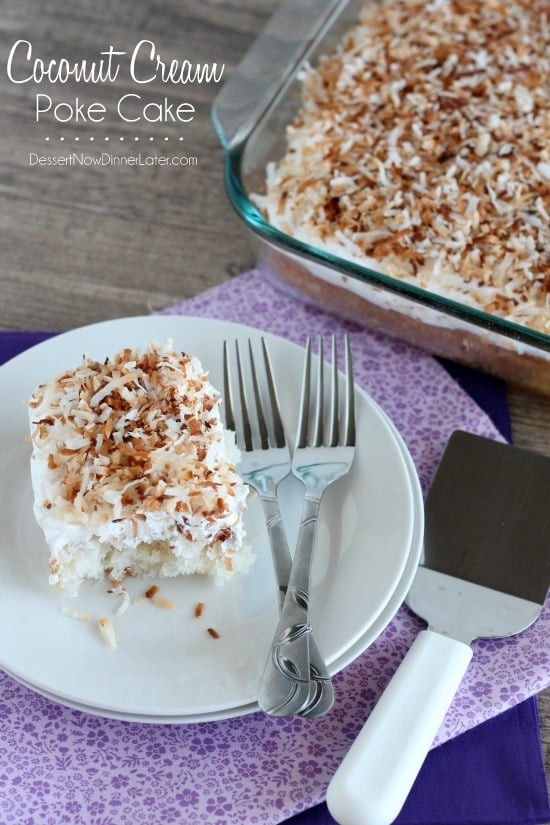 Coconut Cream Poke Cake
 Coconut Cream Poke Cake Like Mother Like Daughter