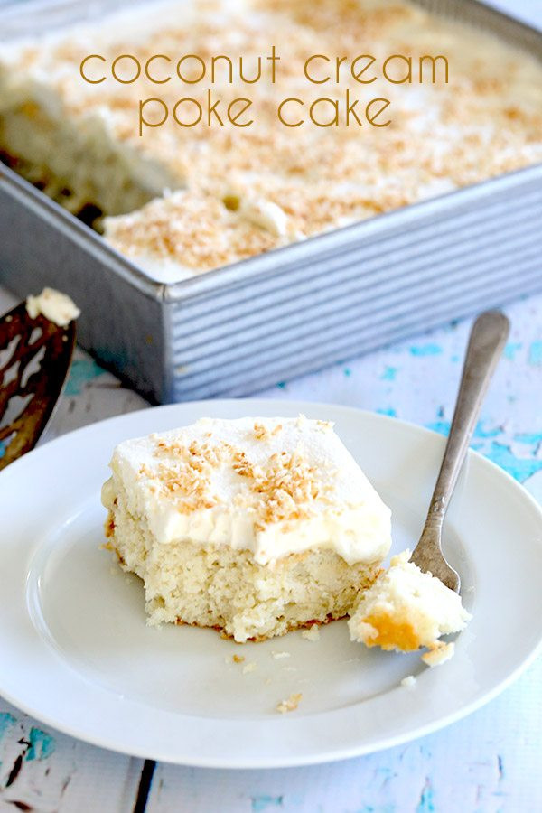 Coconut Cream Poke Cake
 Low Carb Coconut Cream Poke Cake Recipe