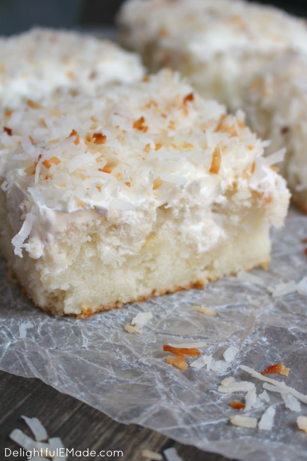 Coconut Cream Poke Cake
 Coconut Cream Poke Cake Delightful E Made