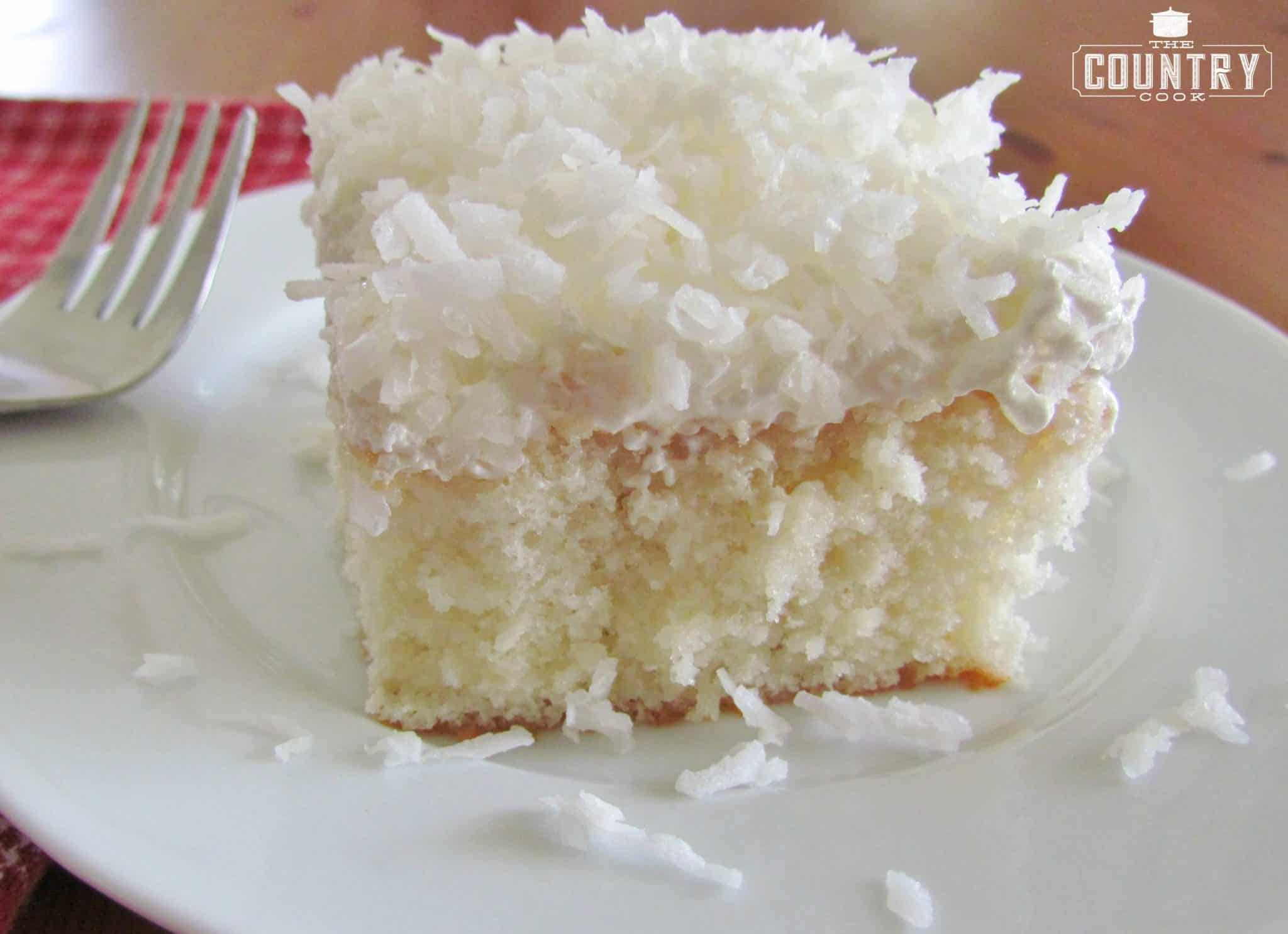 Coconut Cream Poke Cake
 Coconut Cream Poke Cake The Country Cook
