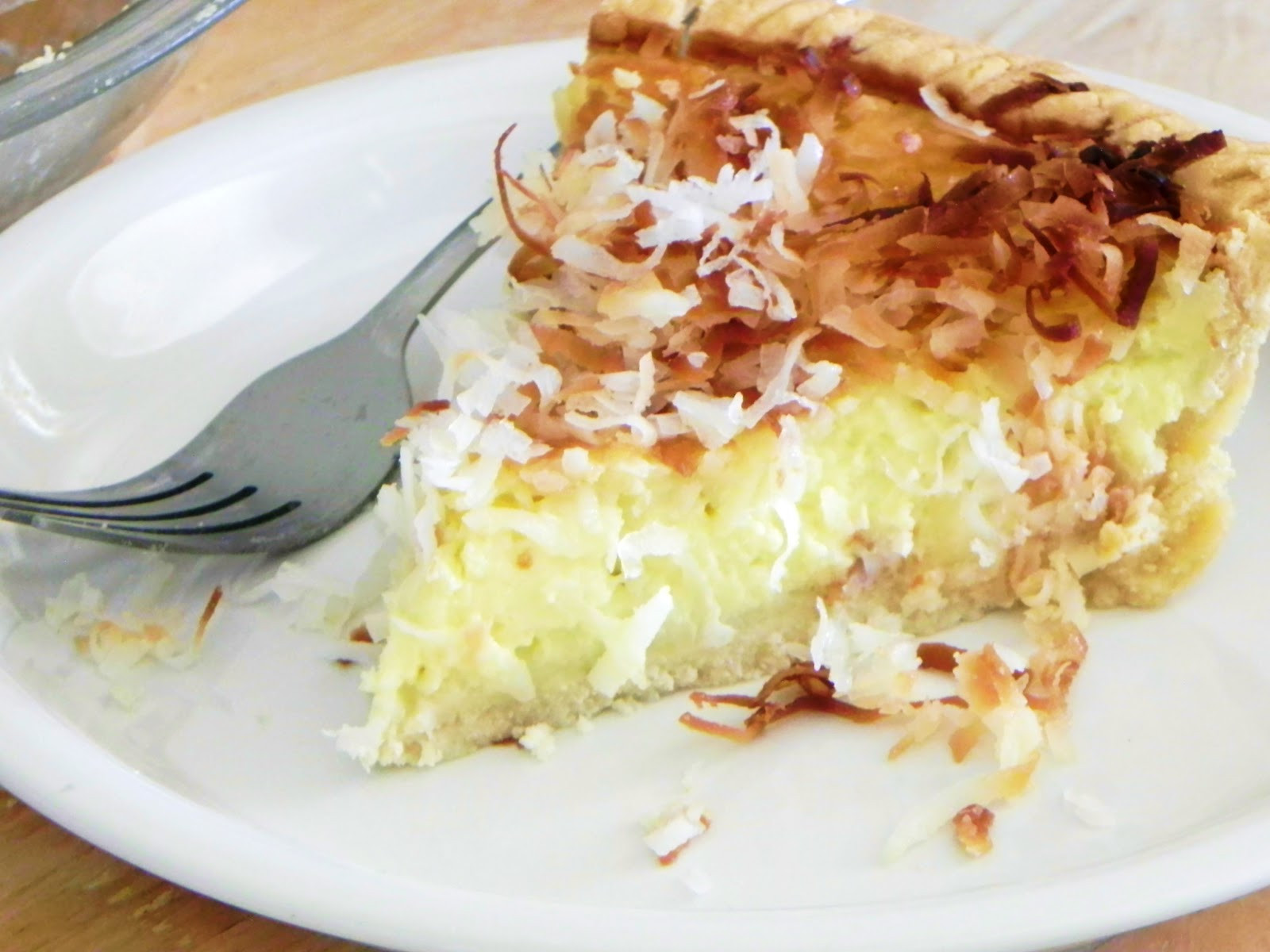 Coconut Custard Pie Recipe
 beyond foods COCONUT CUSTARD PIE